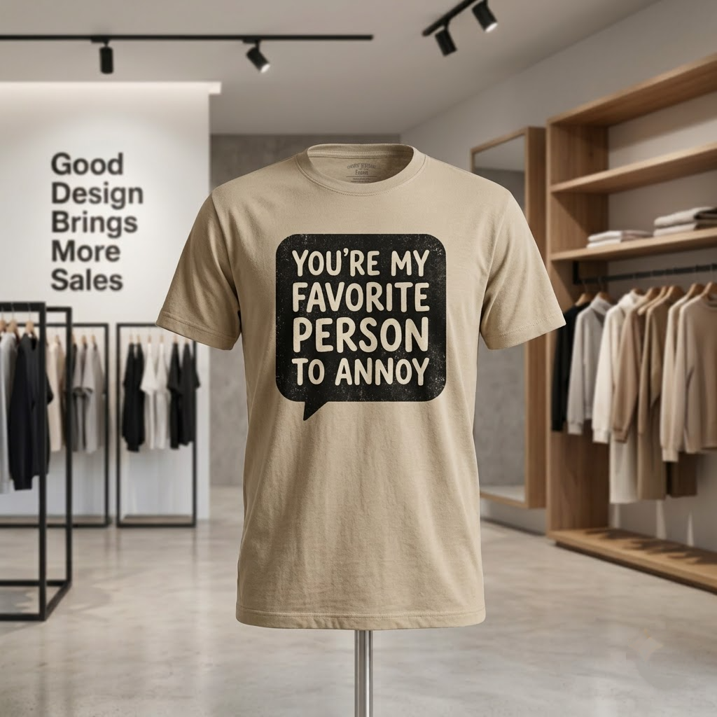 You're My Favorite Person To Annoy Funny Couples Gift (T-Shirt, Sweatshirt, Hoodie)