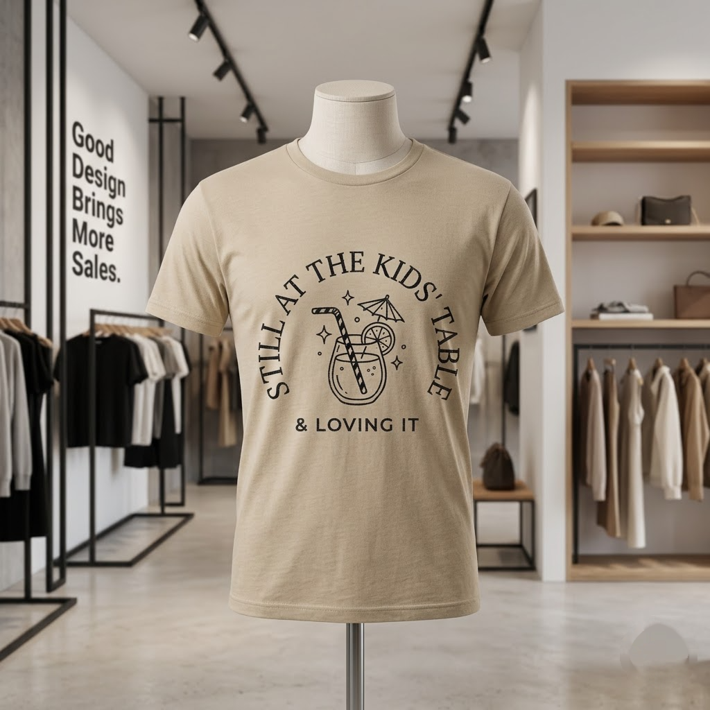 Still At The Kids Table And Loving It Funny Thanksgiving Gift (T-Shirt, Sweatshirt, Hoodie)