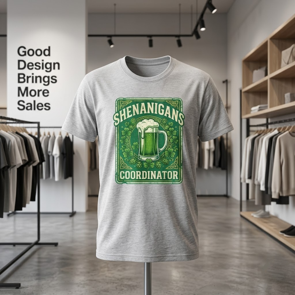 Shenanigans Coordinator Funny St Patricks Day Gift (T-Shirt, Sweatshirt, Hoodie)