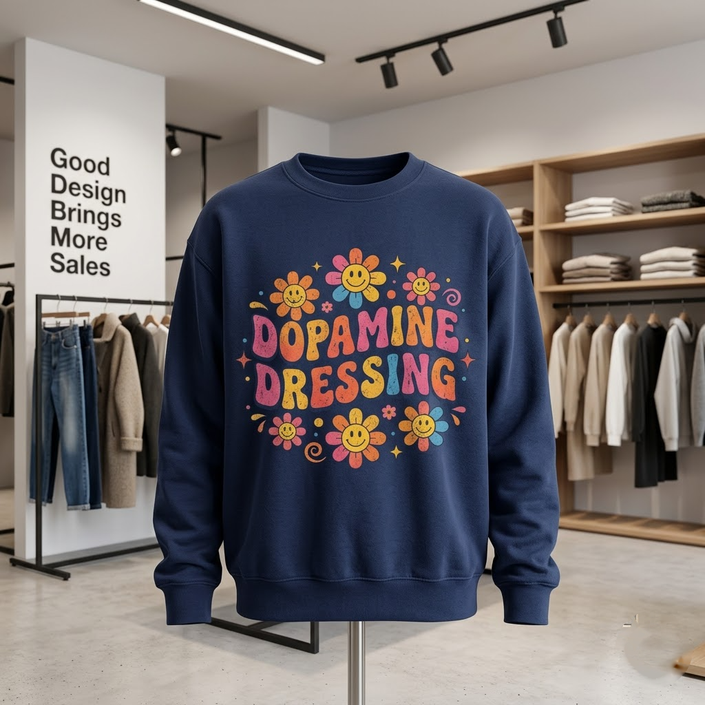 Groovy Good Vibes Graphic Gift (T-Shirt, Sweatshirt, Hoodie)