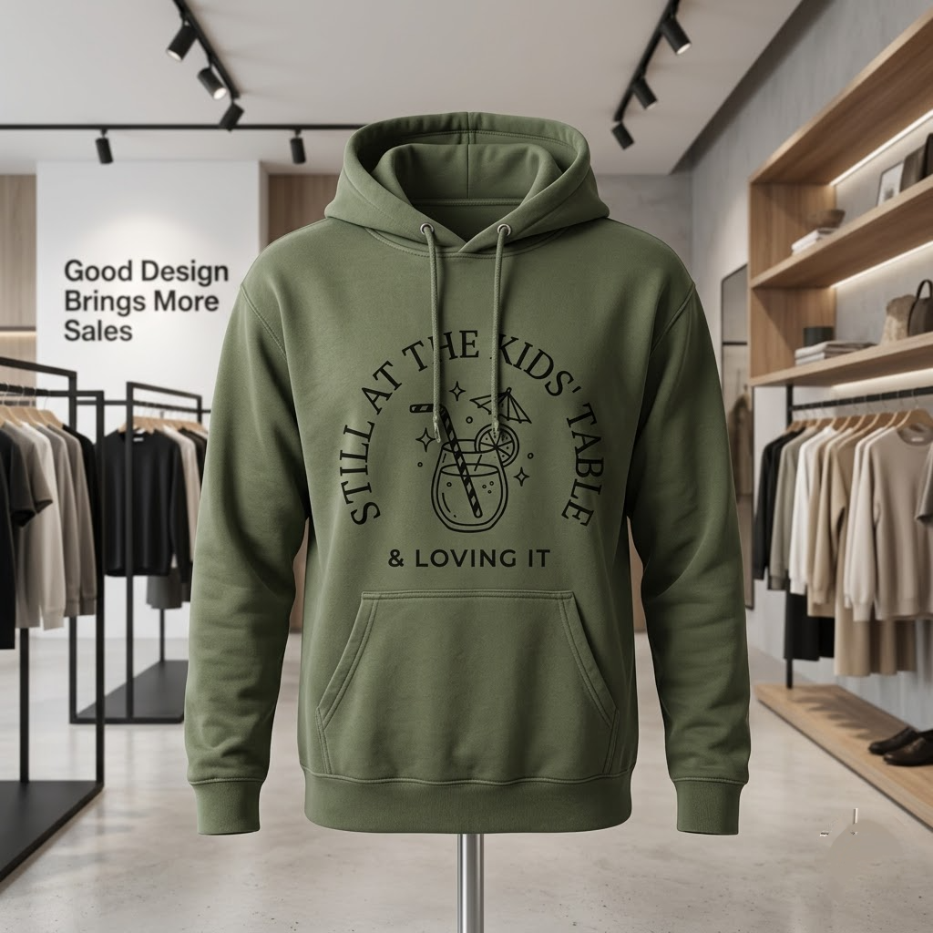 Still At The Kids Table And Loving It Funny Thanksgiving Gift (T-Shirt, Sweatshirt, Hoodie)