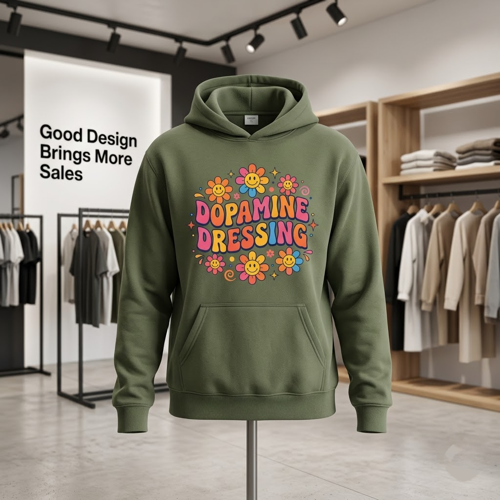 Groovy Good Vibes Graphic Gift (T-Shirt, Sweatshirt, Hoodie)