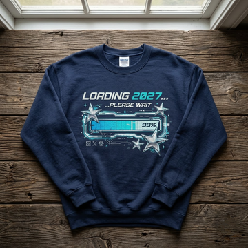 Loading 2027 Please Wait Y2K New Years Eve Gift (T-Shirt, Sweatshirt, Hoodie)