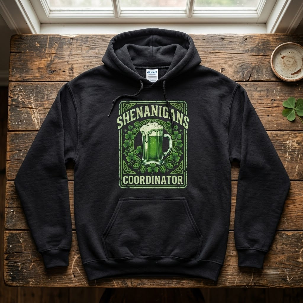 Shenanigans Coordinator Funny St Patricks Day Gift (T-Shirt, Sweatshirt, Hoodie)