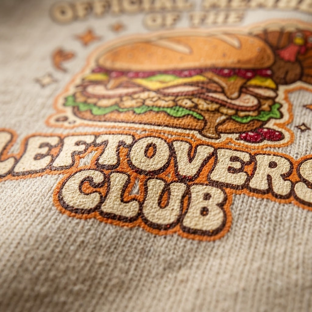 Official Member Of The Leftovers Club Funny Thanksgiving Gift (T-Shirt, Sweatshirt, Hoodie)