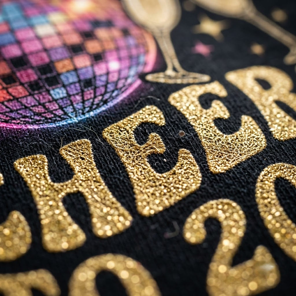 Cheers To 2027 Retro New Years Eve Party Gift (T-Shirt, Sweatshirt, Hoodie)