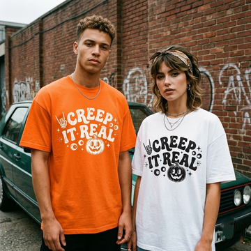 Creep It Real Vintage Halloween Hoodie - 1930s Rubber Hose Skeleton Hand Graphic Sweatshirt