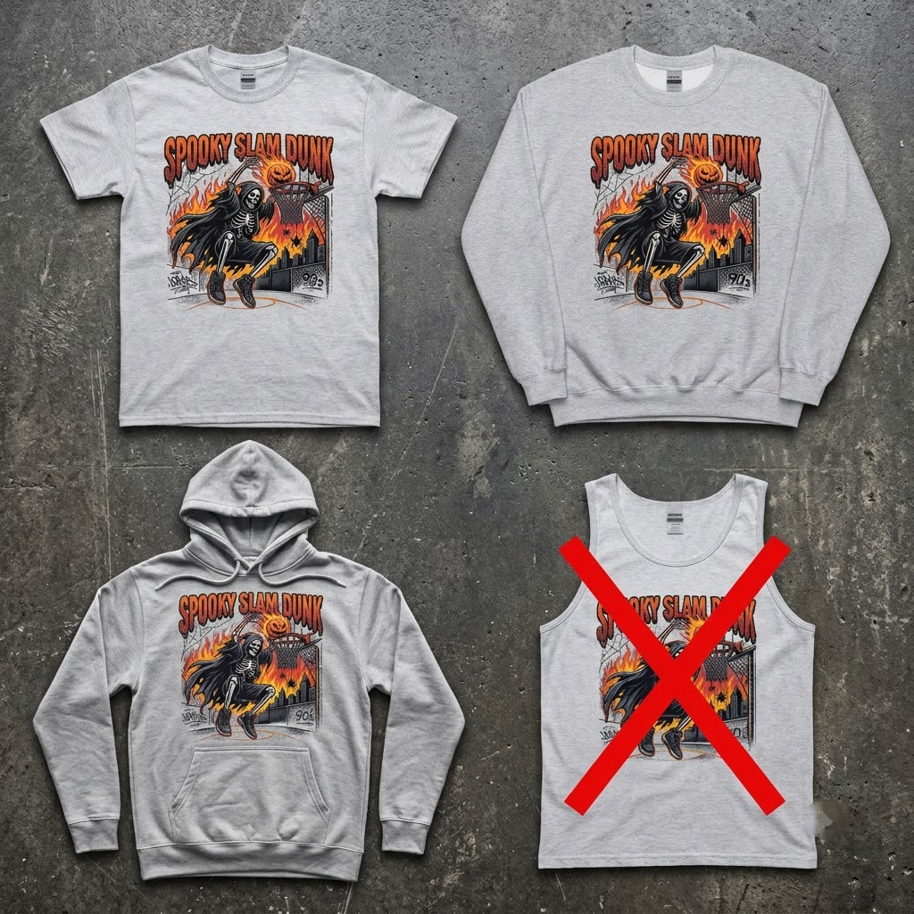 Spooky Slam Dunk Grim Reaper Basketball Halloween Hoodie - Retro Streetball Pumpkin Graphic Sweatshirt