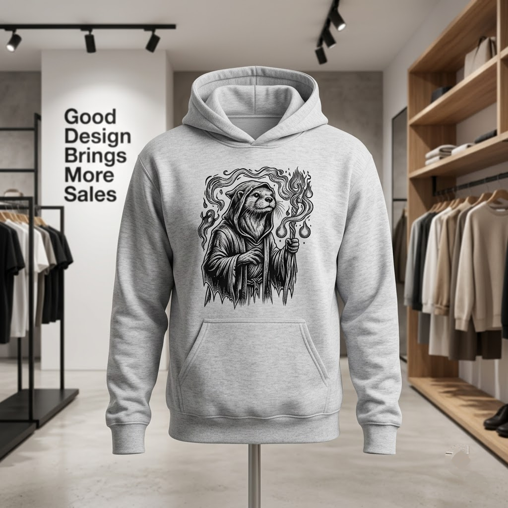 Vintage Grim Reaper Otter Shirt, Spooky Dark Wizard Otter Halloween T-Shirt, Sweatshirt, Hoodie