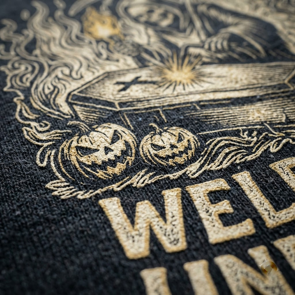 Welding In The Underworld Shirt, Grim Reaper Welder Halloween T-Shirt, Sweatshirt, Hoodie
